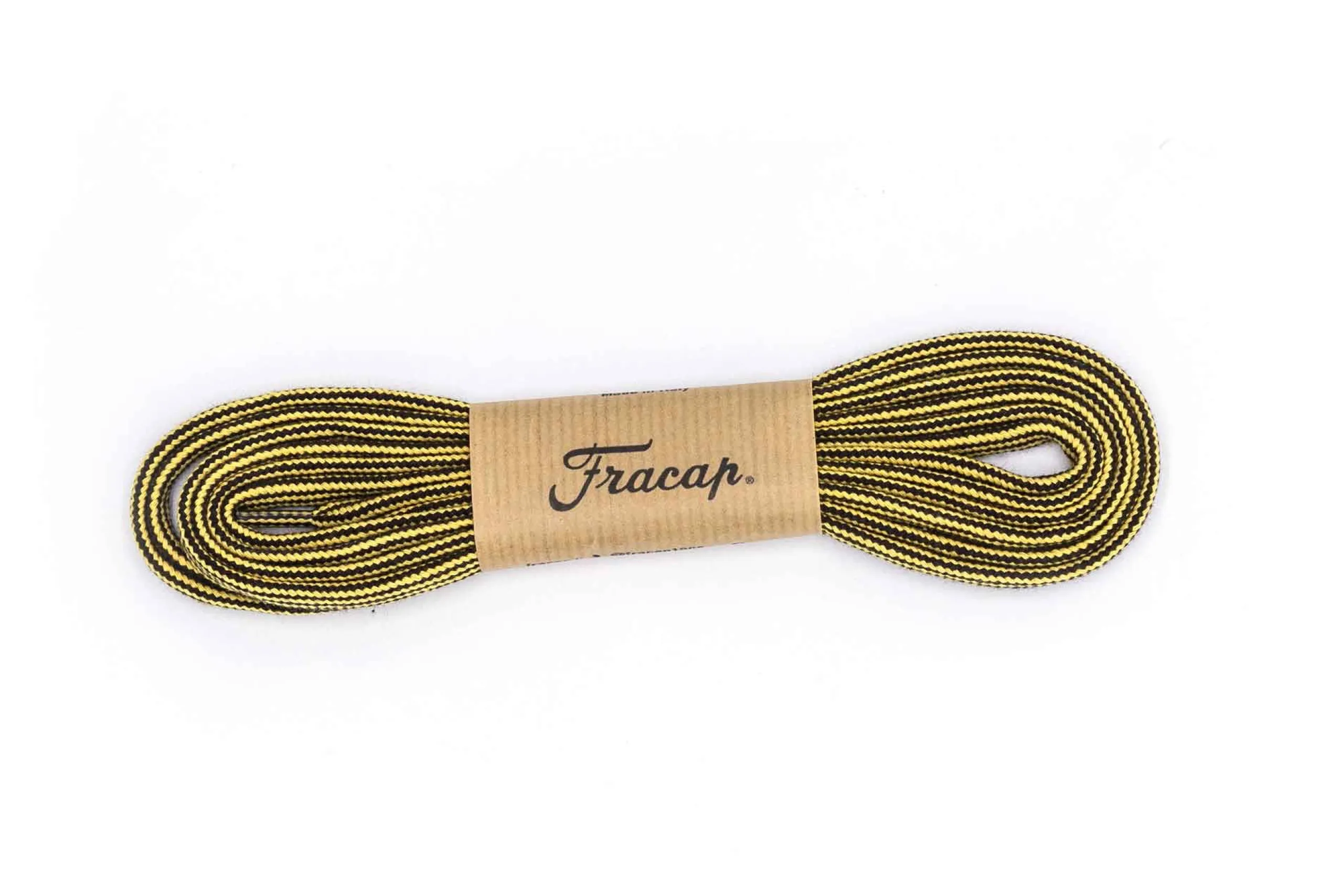 Sale Brown and Yellow Woven Flat Laces Accessories