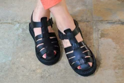 Discount D038 Black Sandals Sandals