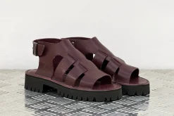 New D031 Bordeaux Sandals Sandals