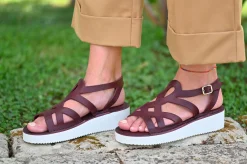 Online D182 Bordeaux Sandals Sandals