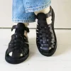 Discount D025 Dark Sandals Sandals
