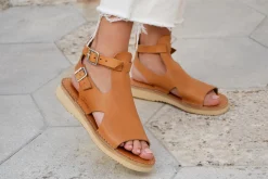 Clearance D032 Tan Sandals Sandals