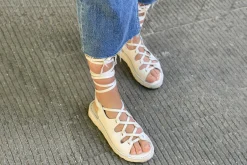 Online D030 White Sandals Sandals