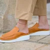 New D159 Yellow Sabot Sandals