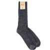 Clearance Deep Grey Melange Socks Accessories