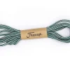New Green and White Round Laces Accessories
