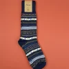 Sale Inca Navy Socks Accessories