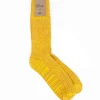 Fashion Yellow Melange Socks Accessories